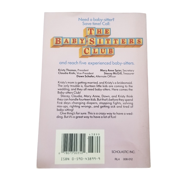 Vintage Baby-Sitters Club Novel #6 - Picture 2 of 4